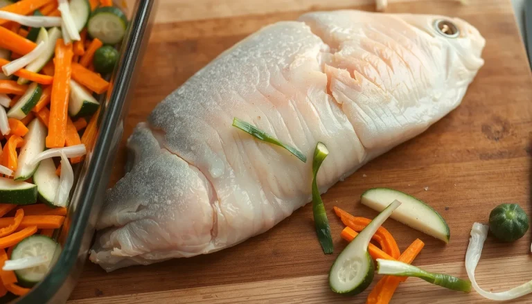 Dos de cabillaud au four avec julienne de légumes : la recette facile et savoureuse