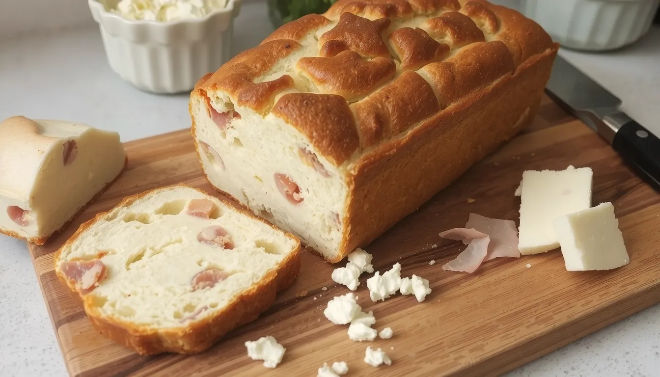cake jambon et chevre