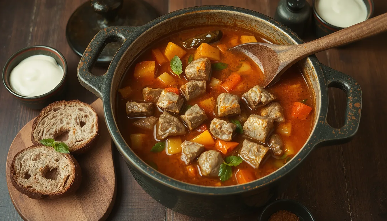 goulache de boeuf