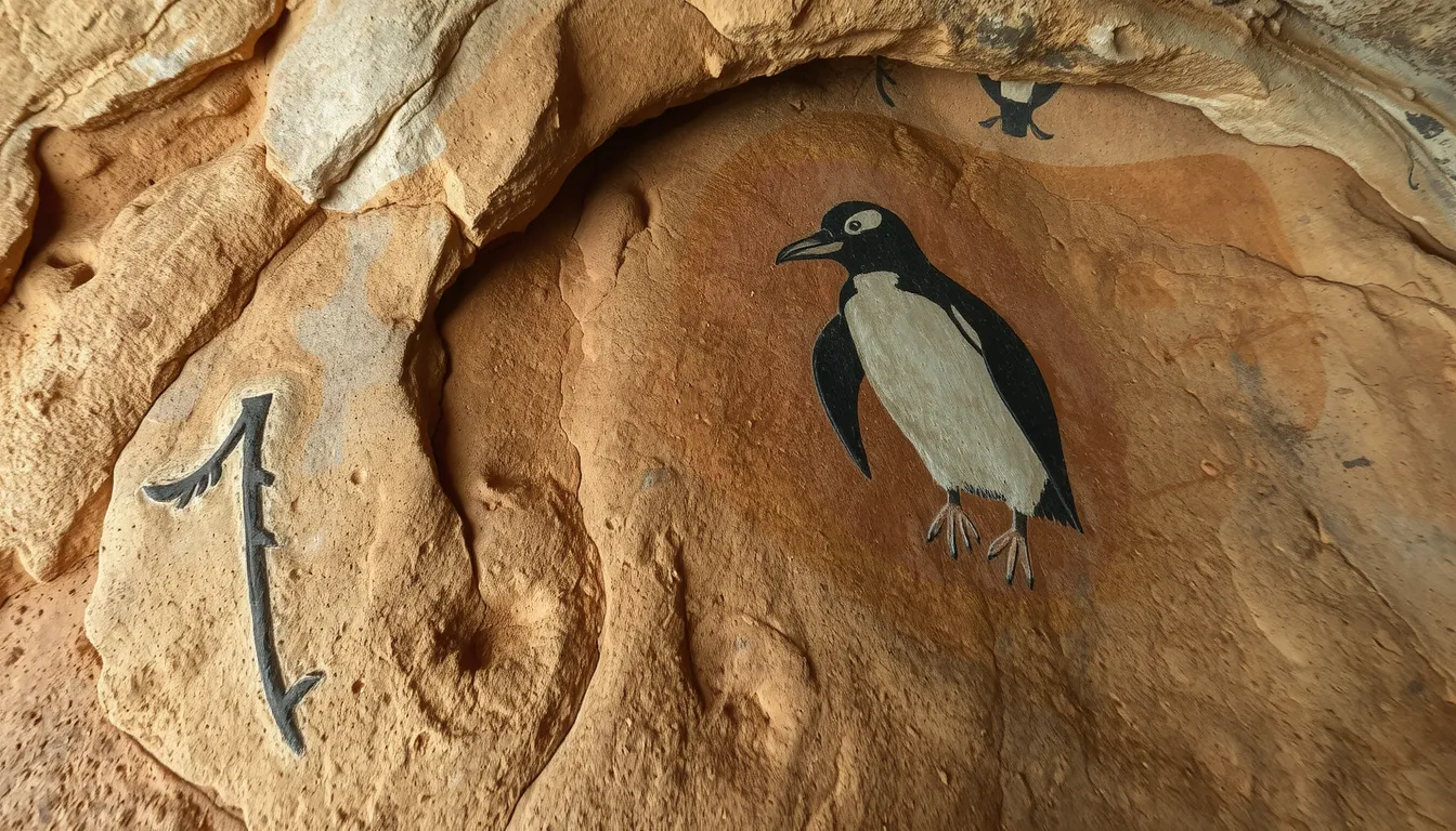 grotte cosquer pingouin