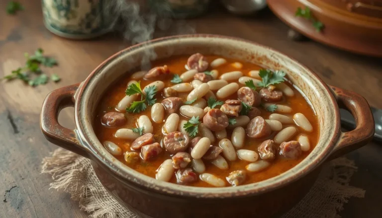 Haricots blancs au chorizo : la recette authentique espagnole