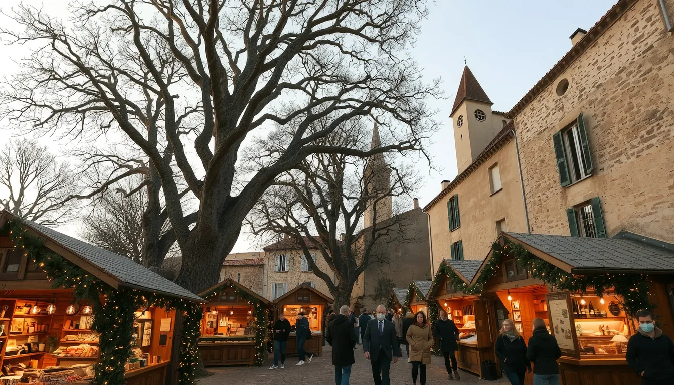 marche de noel provence