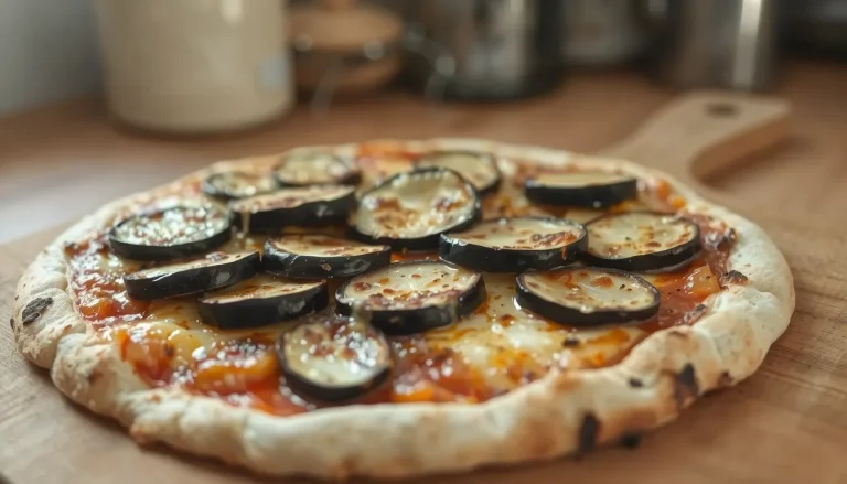Pizza aux courgettes et aubergines : la recette complète et facile