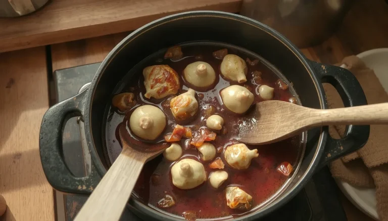 Poulet au vin rouge façon coq au vin