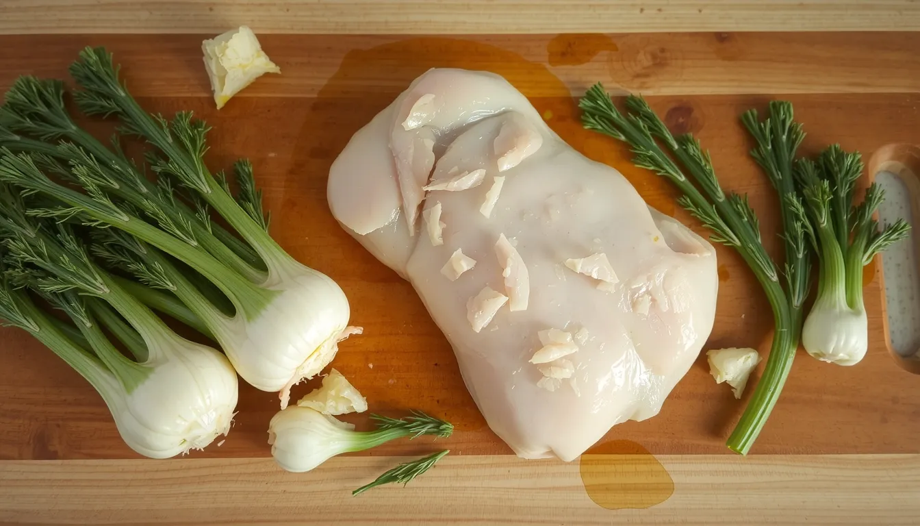 poulet fenouille