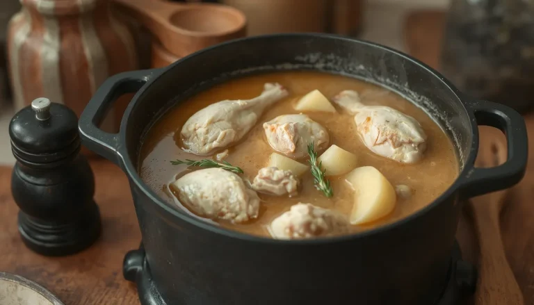 Ragoût de poulet aux pommes de terre : la recette facile et réconfortante