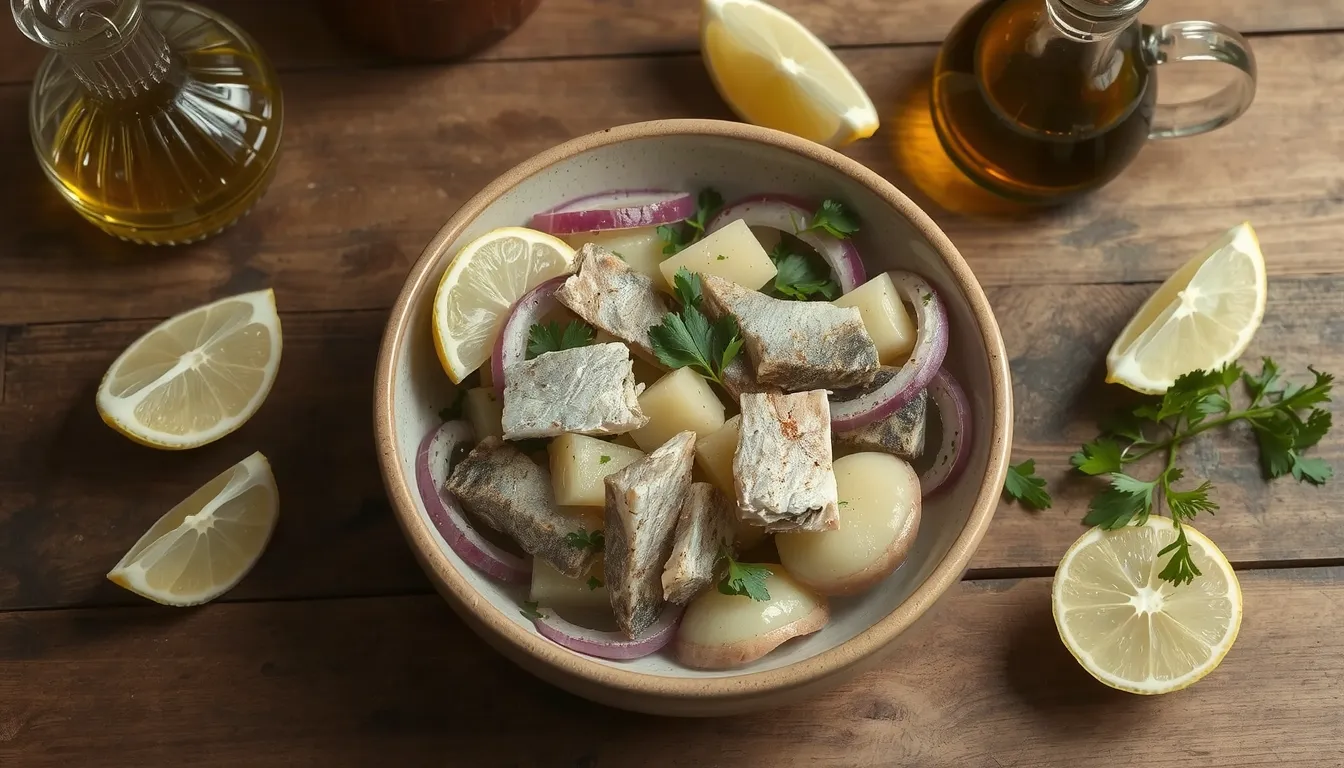 salade maquereau pomme de terre