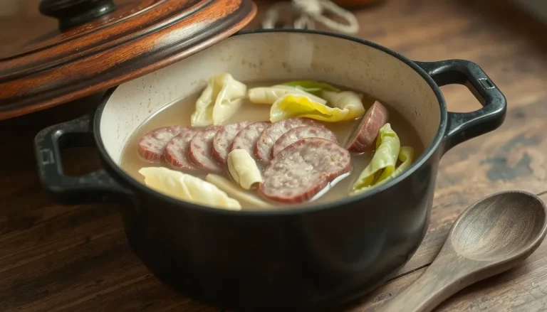 Recette de la saucisse de Morteau au chou
