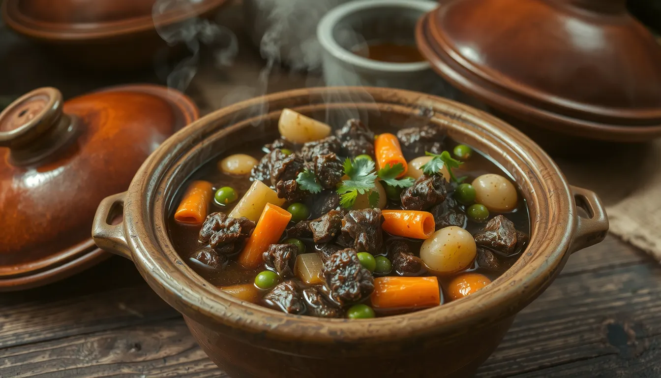 tajine boulette de boeuf légumes