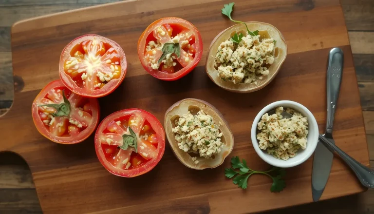 Tomates et pommes de terre farcies : la recette moelleuse et sans eau