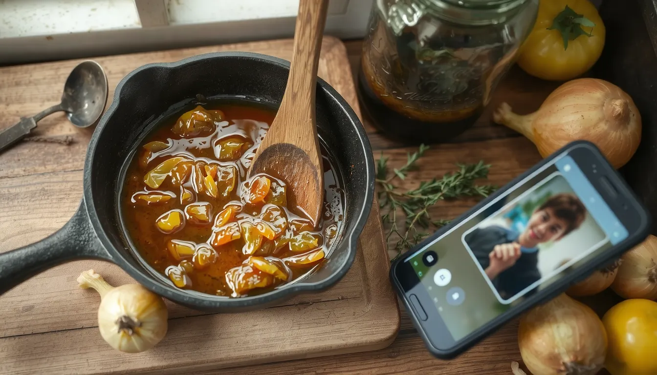 confit d oignon